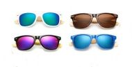 Novelty Eyewear with Faux Wood Sides (4 Asst)