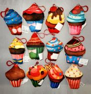 Plush: Cupcake Keychain-Dozen