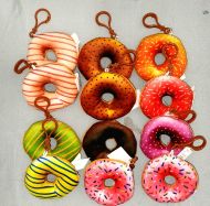 Donut Plush Keychain-Dozen