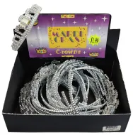 Plastic Crown/Wand Set (48 Pcs Total)