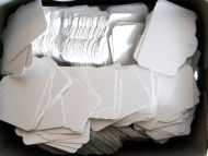White Merchandise Tag