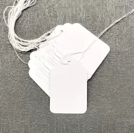 White Tag with String (2000 Ct)