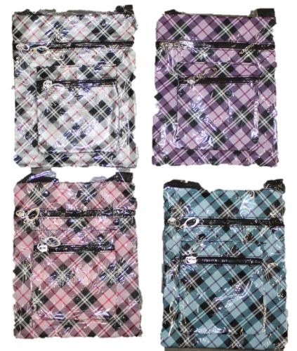 Crossbody Plaid Purse (4 colors)