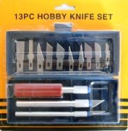 13 pc Hobby Knife Set (RUSTY)