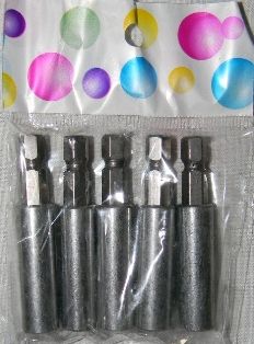 5 pc 2" Magnetic Nut Drivers