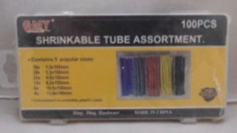 100 pc. Heat Shrink Tubing Set