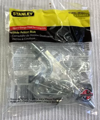 Stanley Slide Action Bolt