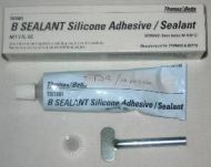 Sealant Silicone Adhesive