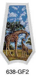 Giraffe Touch Lamp Glass