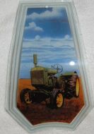 John Deere Tractor Touch Lamp Glass