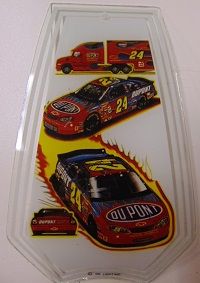 Jeff Gordon Touch Lamp Glass