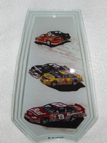 NASCAR Car Touch Lamp Glass