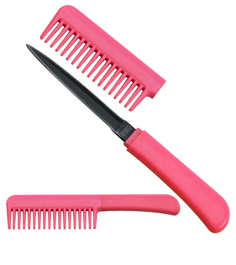 Comb Knife (Pink) - C & R Discount, Inc.
